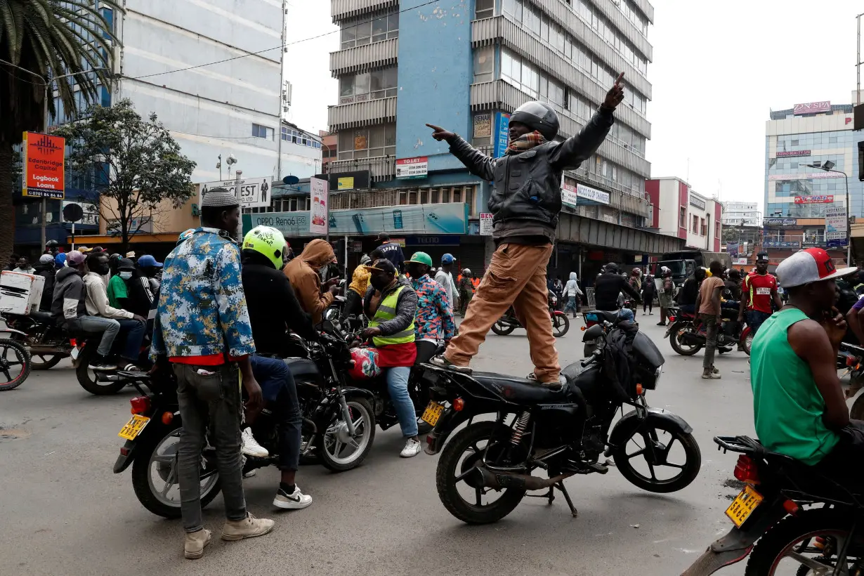 Nigeria's police chief warns against Kenyan-style protests