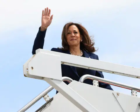 Top Zelenskiy aide speaks by phone with Kamala Harris adviser