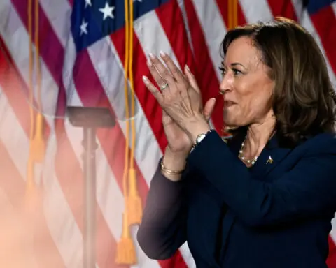 Top US Democratic congressional leaders endorse Harris for presidential nominee