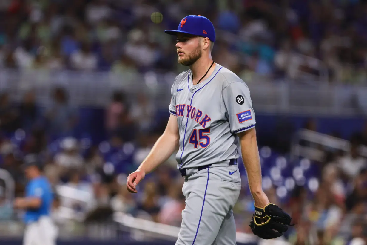 MLB: New York Mets at Miami Marlins