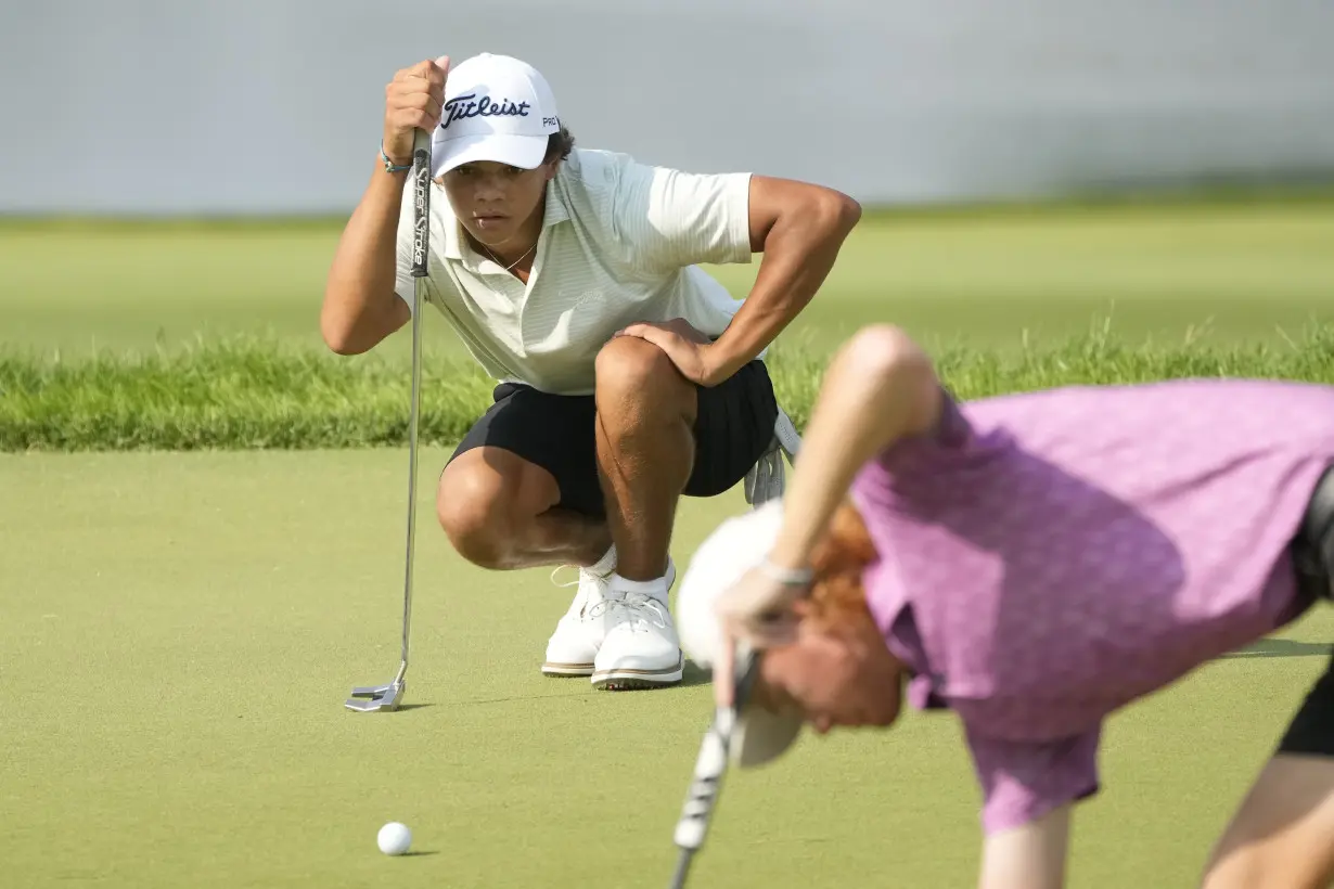 Tiger Woods' son, Charlie, misses cut at US Junior Amateur after shooting 82-80 at Oakland Hills