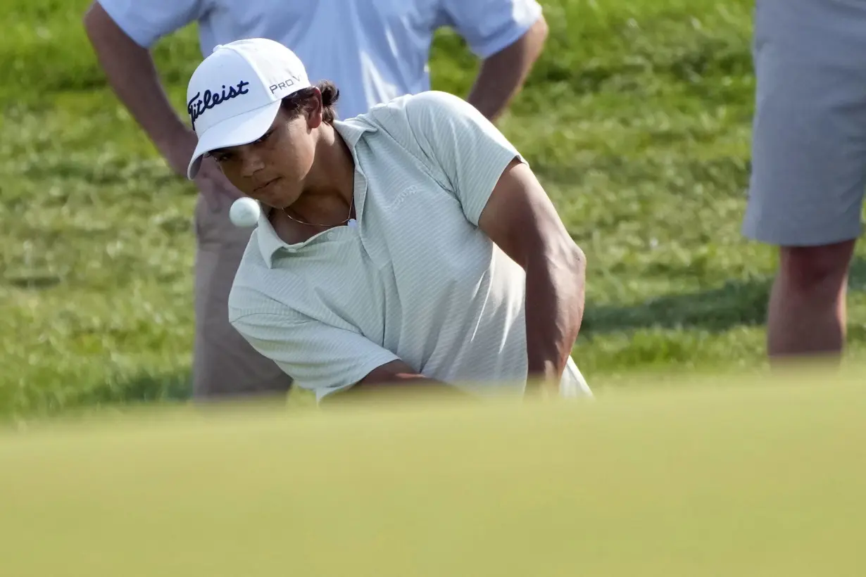 Tiger Woods' son, Charlie, misses cut at US Junior Amateur after shooting 82-80 at Oakland Hills