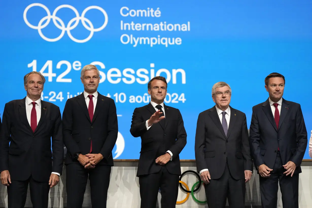 IOC approves French Alps' bid backed by President Macron to host the 2030 Winter Olympics