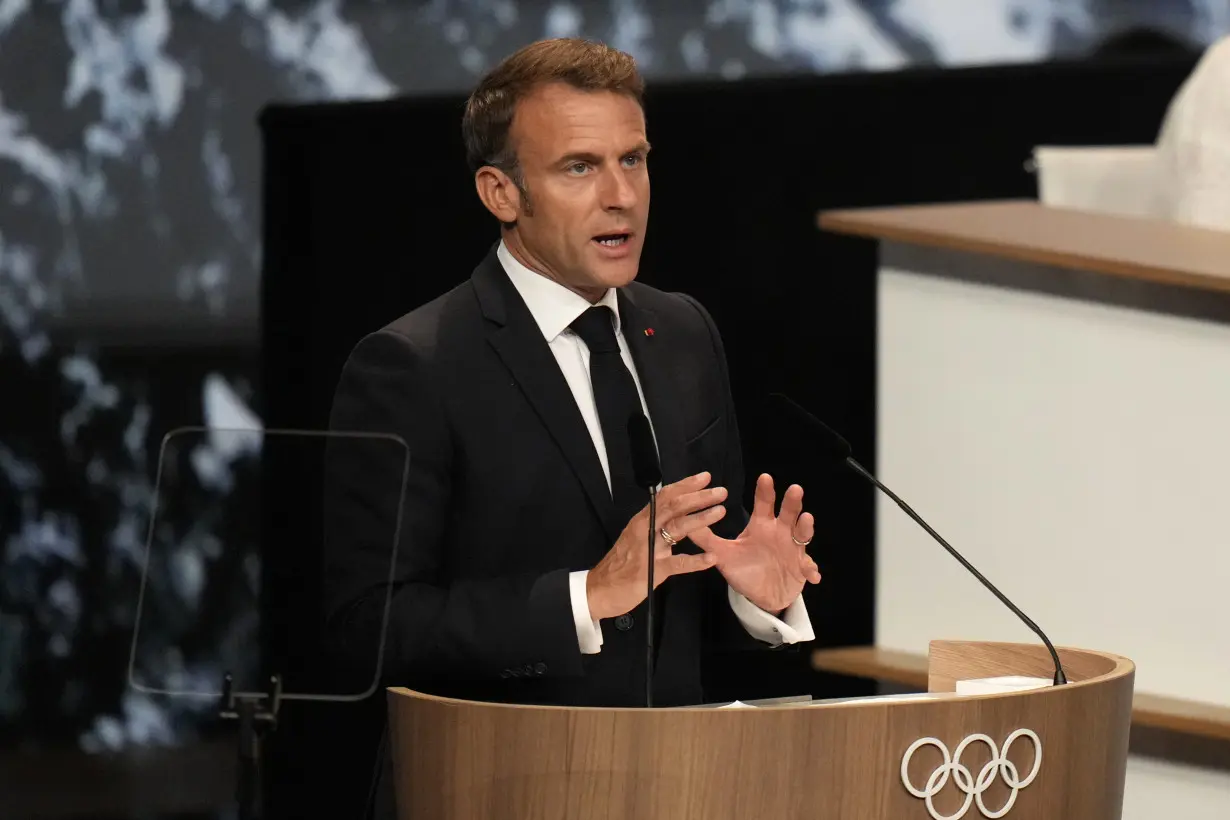 IOC approves French Alps' bid backed by President Macron to host the 2030 Winter Olympics