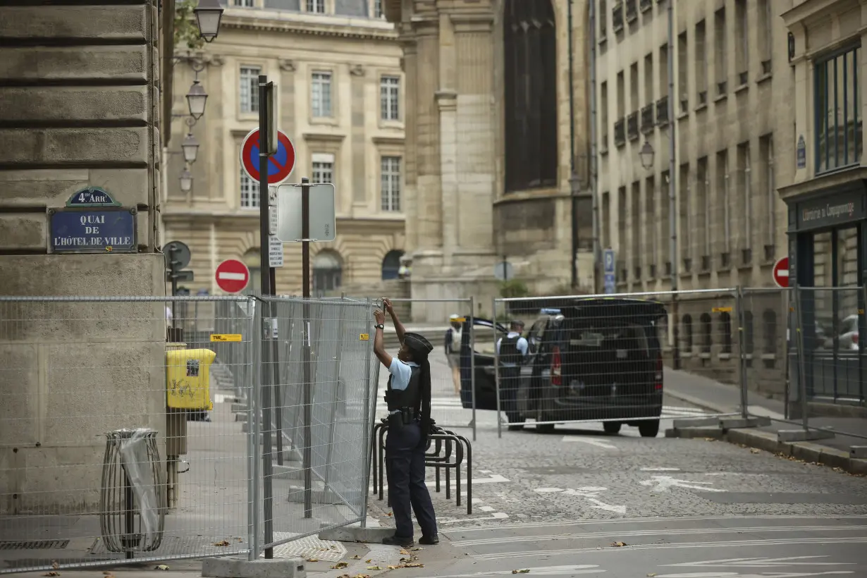 Paris Olympics Security