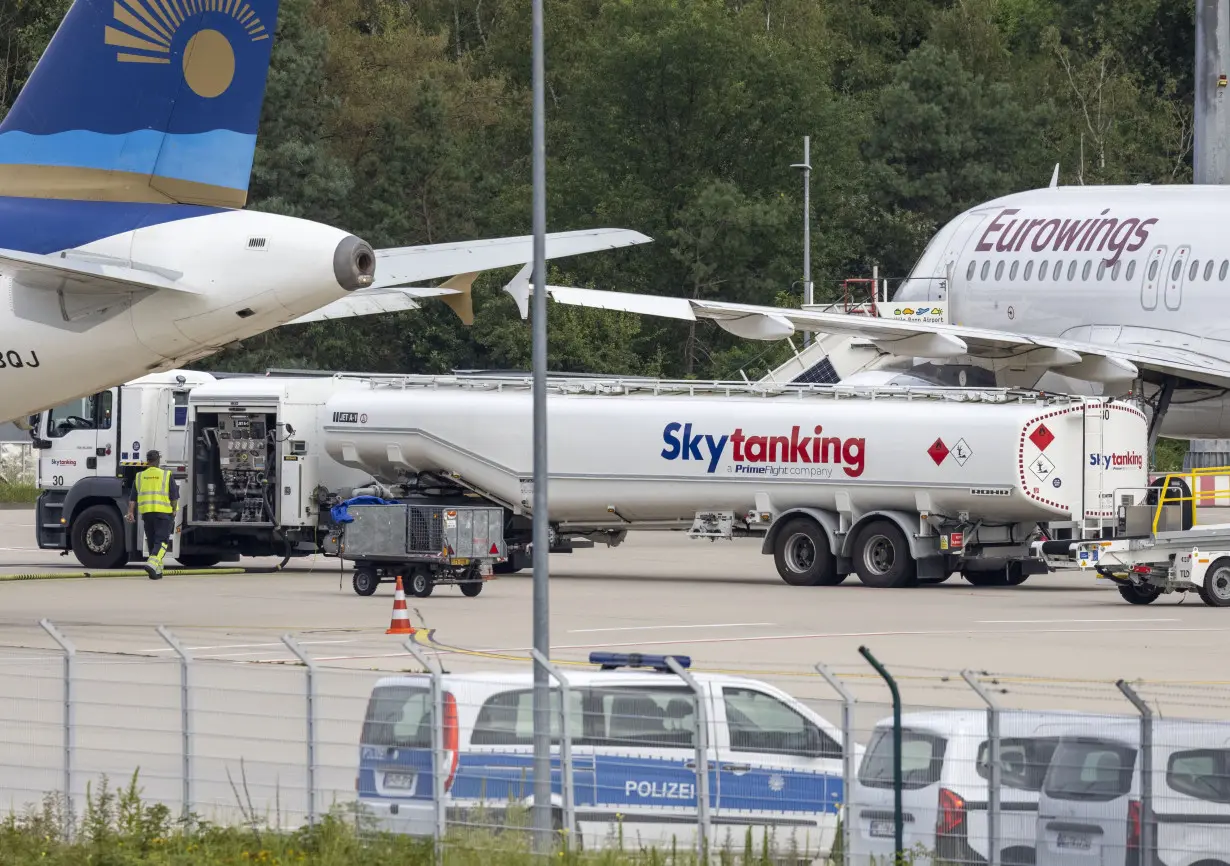 Germany Airport Protest