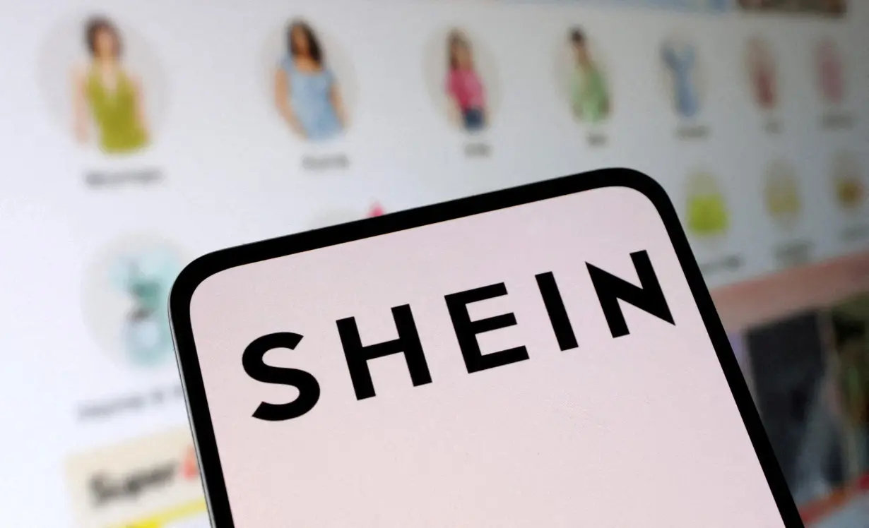 FILE PHOTO: FILE PHOTO: Illustration shows Shein logo