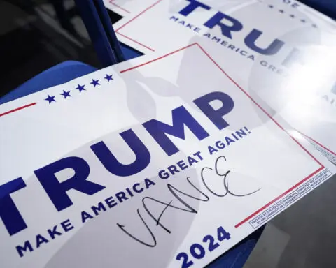 An ATV driver ran over an 80-year-old man posting Trump signs in his yard, police say