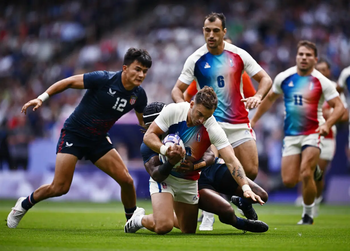 Rugby Sevens - Men's Pool C - France vs United States of America