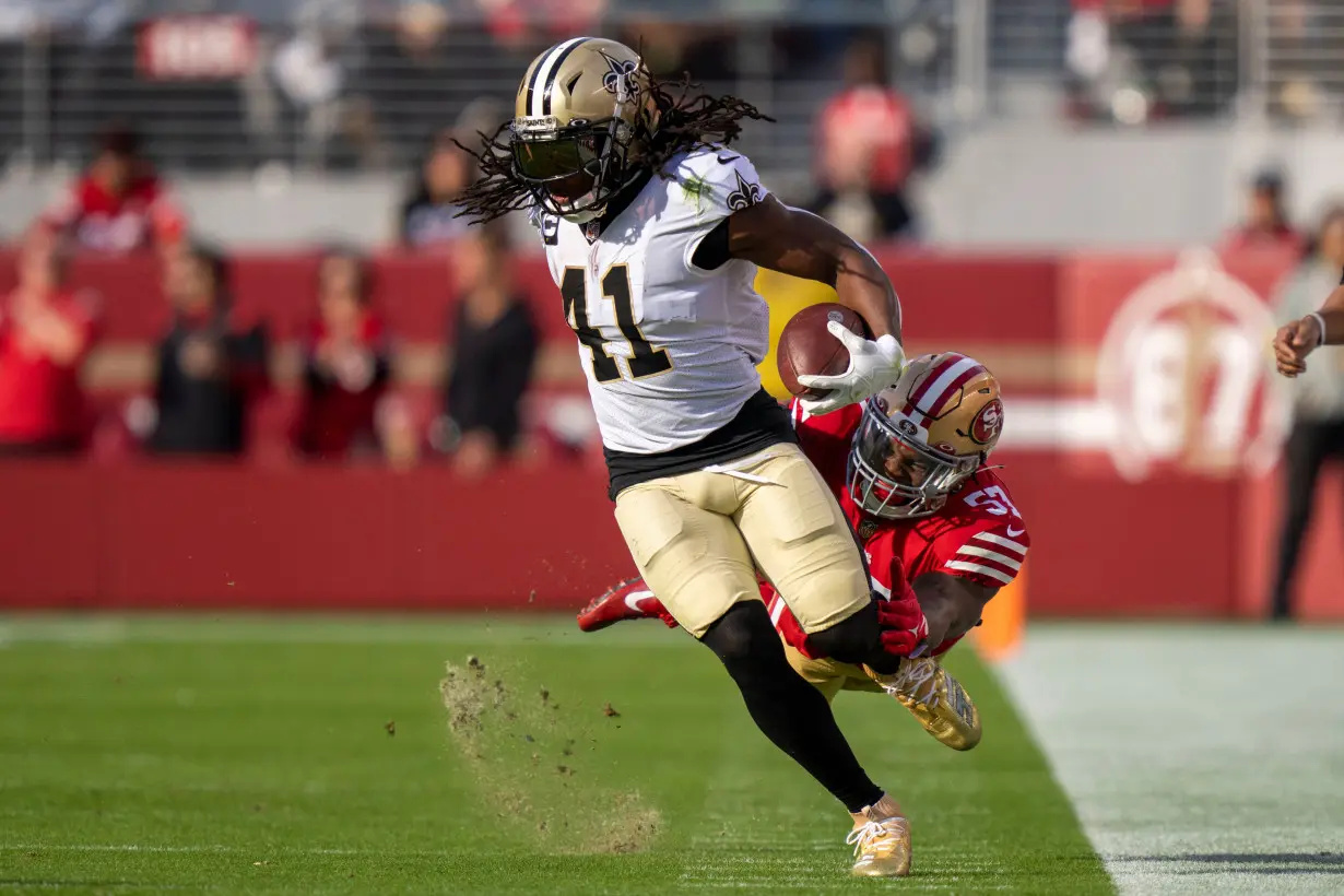 NFL: New Orleans Saints at San Francisco 49ers