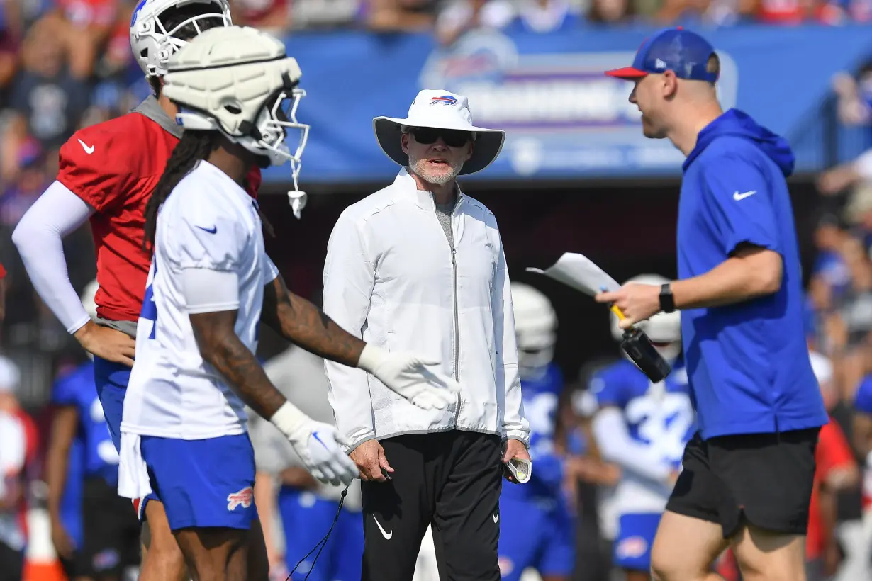 Buffalo Bills GM Brandon Beane opens camp questioning Josh Allen's latest anonymous critic