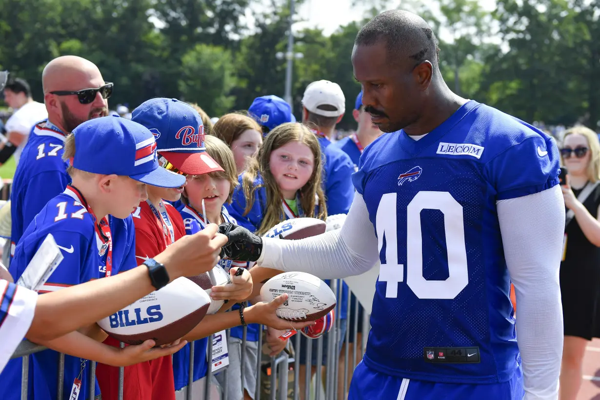 Buffalo Bills GM Brandon Beane opens camp questioning Josh Allen's latest anonymous critic