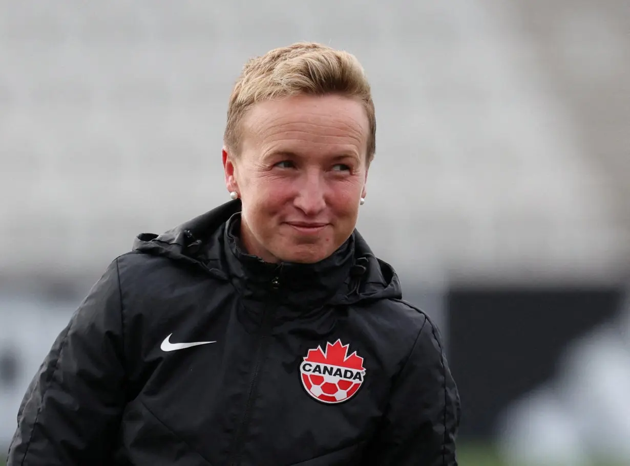 FILE PHOTO: FIFA Women's World Cup Australia and New Zealand 2023 - Group B - Canada Training