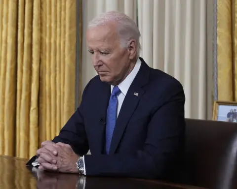 Biden's speech: Warnings about Trump without naming him, a hefty to-do list, and a power handoff