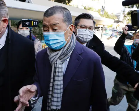 Hong Kong court dismisses tycoon Jimmy Lai's bid to end trial
