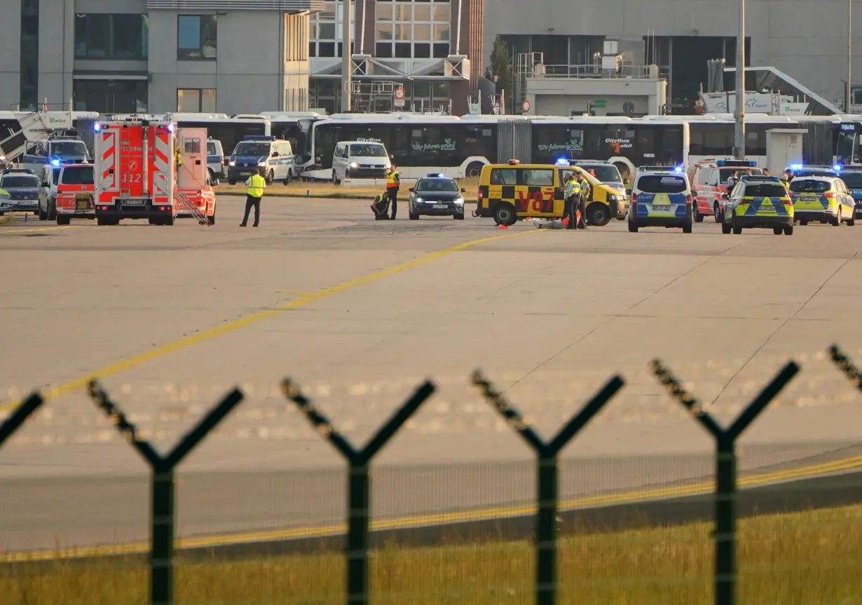 German politicians demand better airport security after activist blockades