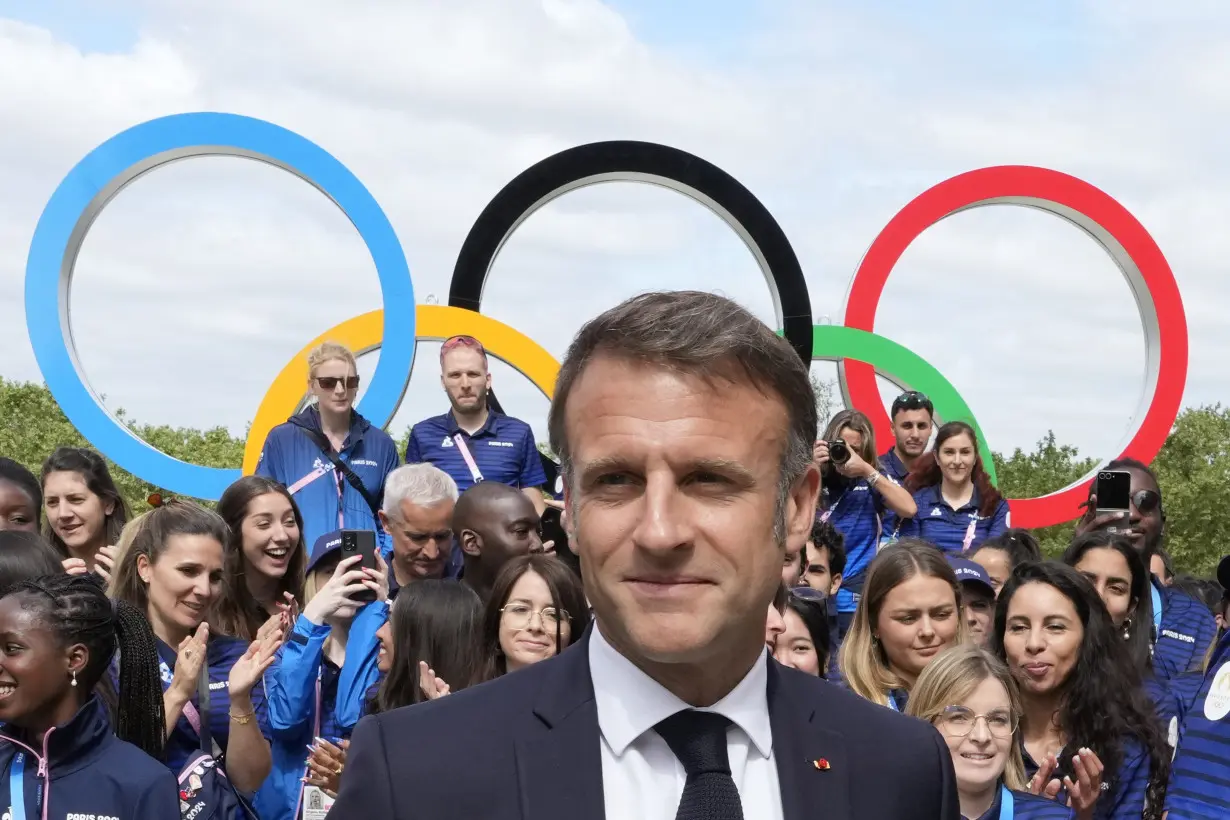 Paris Olympics Macron's Big Moment