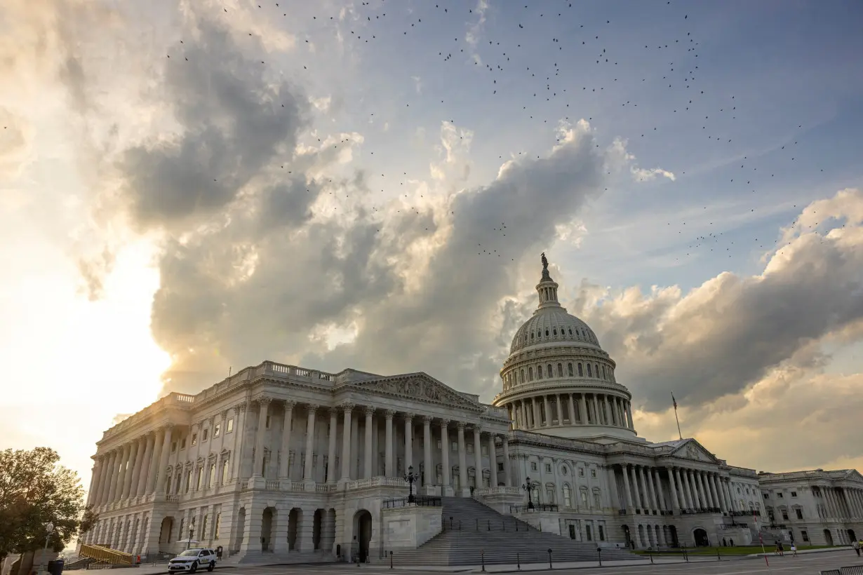 A view of the U.S. Capitol in Washington