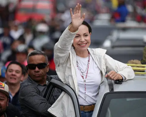 Maria Corina Machado, Venezuela opposition candidate turned cheerleader-in-chief