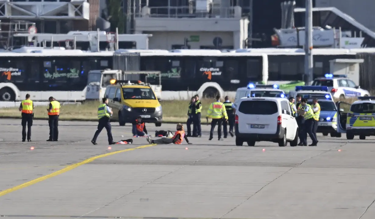 270 flights canceled in Frankfurt as environmental activists target airports across Europe