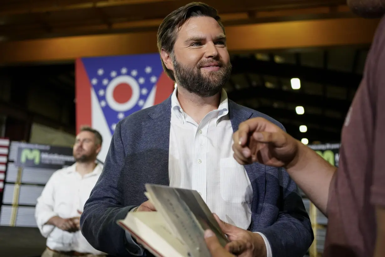 Publisher plans massive ‘Hillbilly Elegy’ reprints to meet demand for VP candidate JD Vance's book