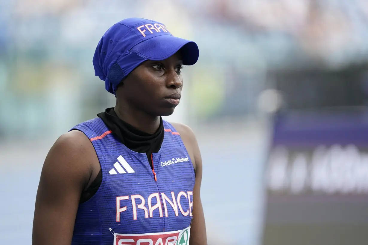 French sprinter to take part in Opening Ceremony despite not being allowed to wear a headscarf