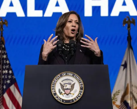 Harris tells teachers union she's ready to fight for country's future — 'bring it on'