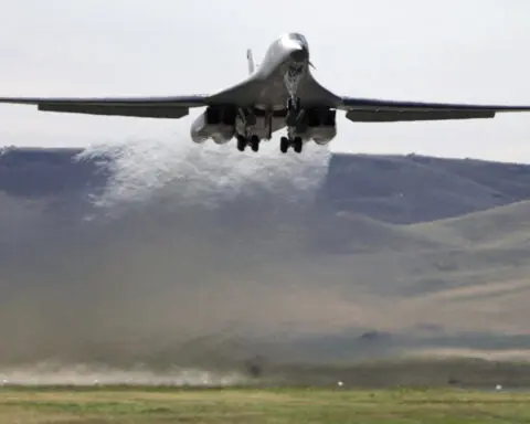 Multiple crew failures and wind shear led to January crash of B-1 bomber, Air Force says