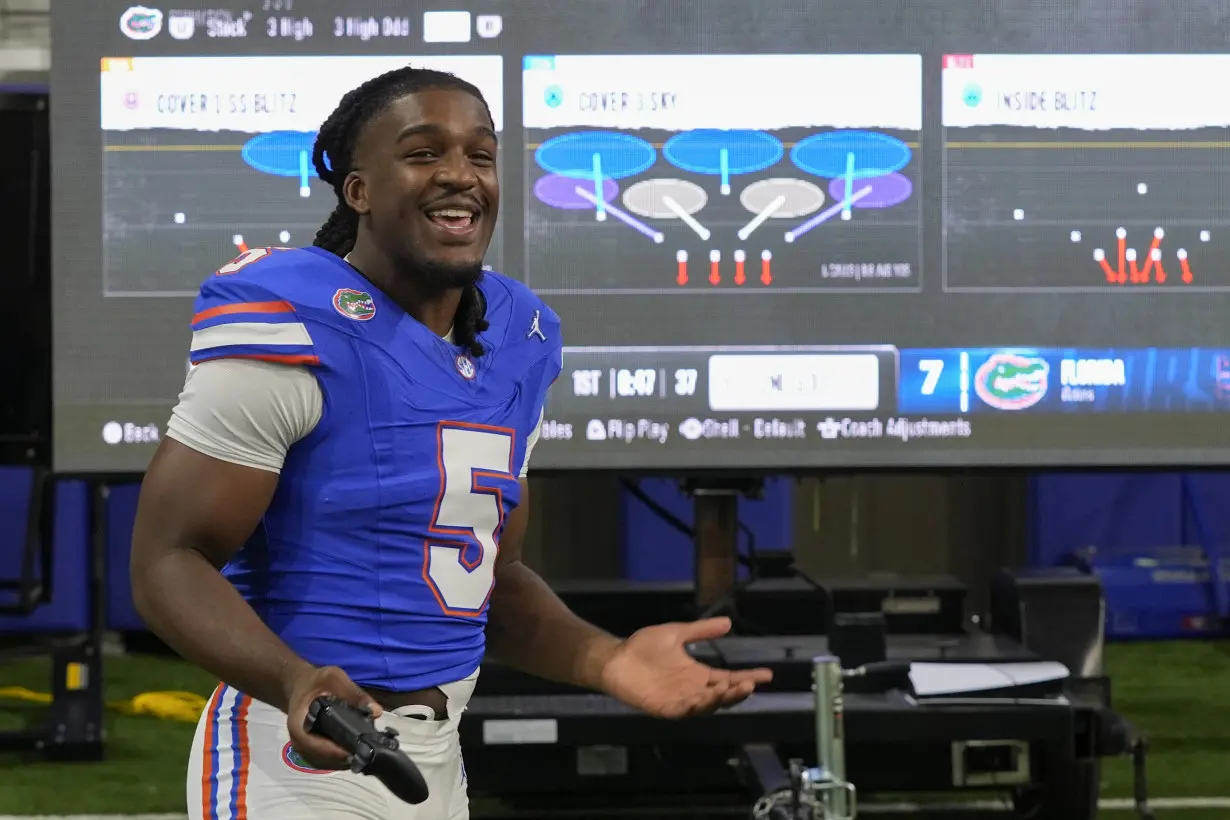 It's a college football player's paradise, where dreams and reality meet in new EA Sports video game