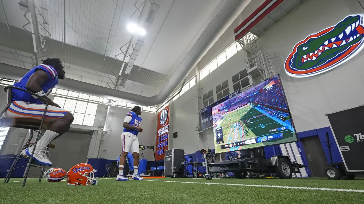 It's a college football player's paradise, where dreams and reality meet in new EA Sports video game