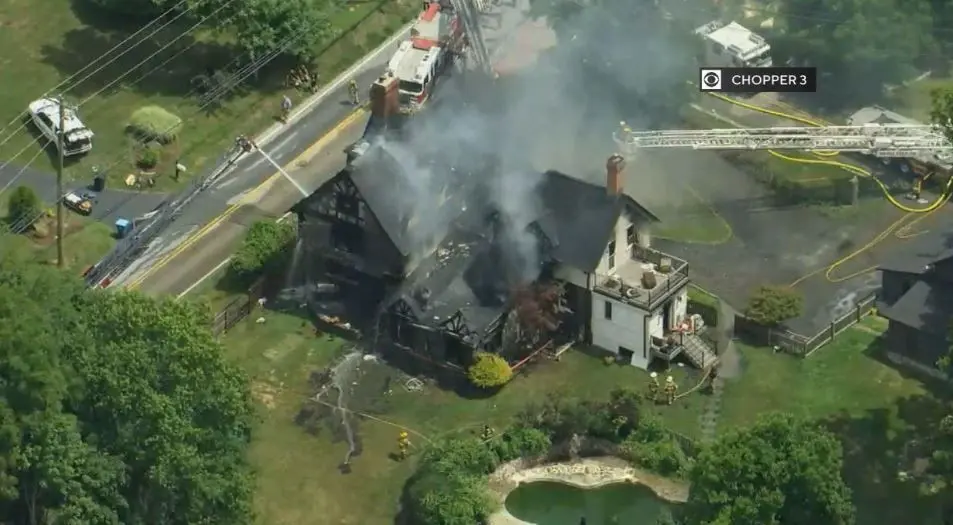 Woman charged with arson for allegedly setting historic Berwyn home on fire, police say