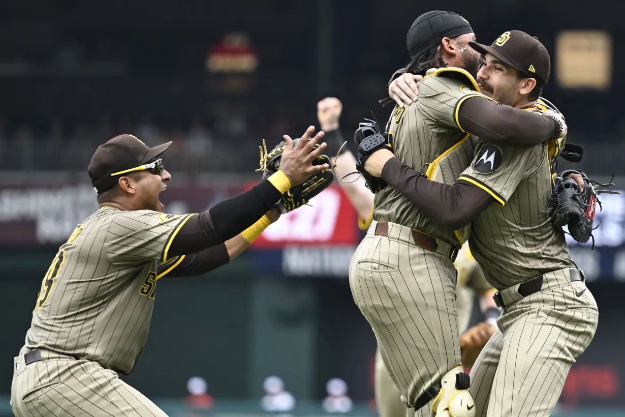 Dylan Cease throws second no-hitter in San Diego Padres history, 3-0 win over Washington Nationals