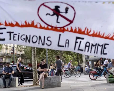 Migrants and homeless people are cleared out of Paris during the Olympics