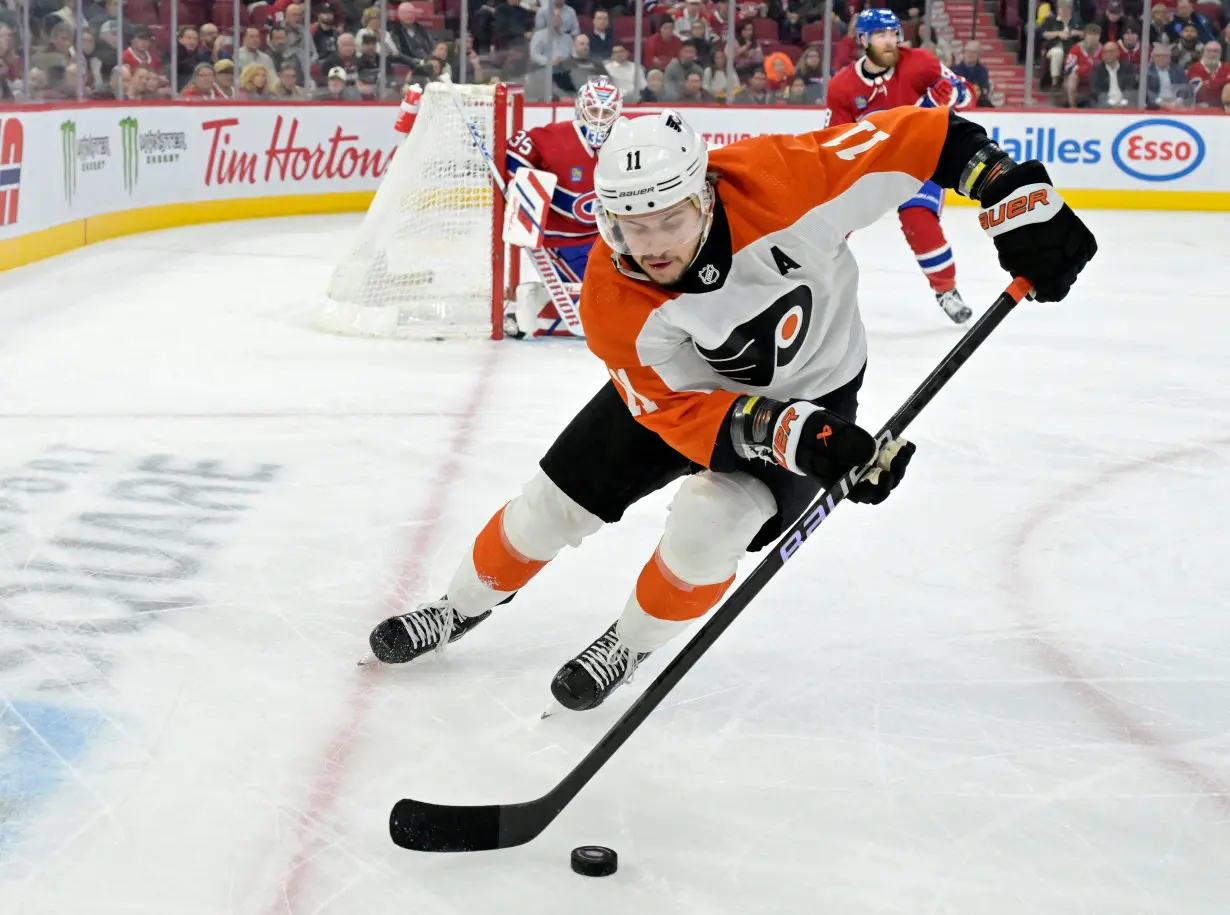 NHL: Philadelphia Flyers at Montreal Canadiens