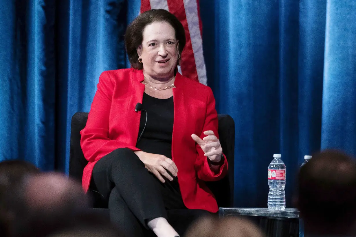 Justice Elena Kagan says Supreme Court's code of conduct should be enforced by other federal judges