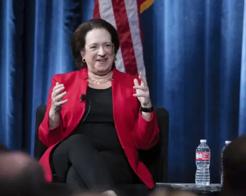 Justice Kagan says there needs to be a way to enforce the US Supreme Court's new ethics code