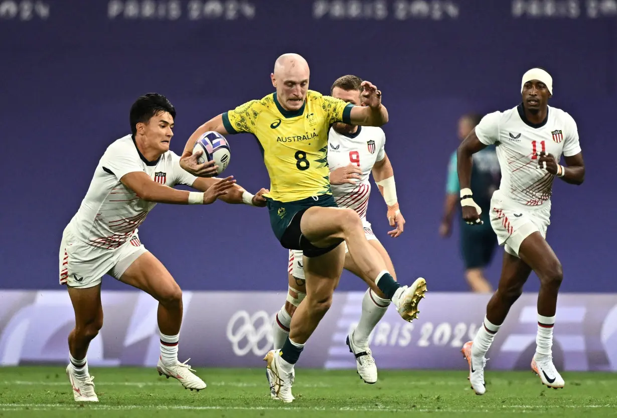 Rugby Sevens - Men's Quarter-final - Australia vs United States of America