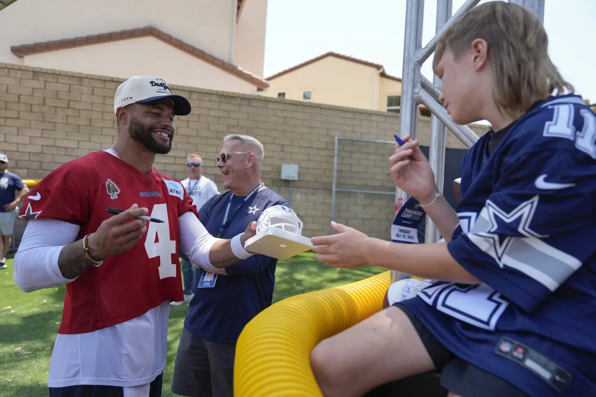 Cowboys open training camp more concerned with playoff success than contractual uncertainty