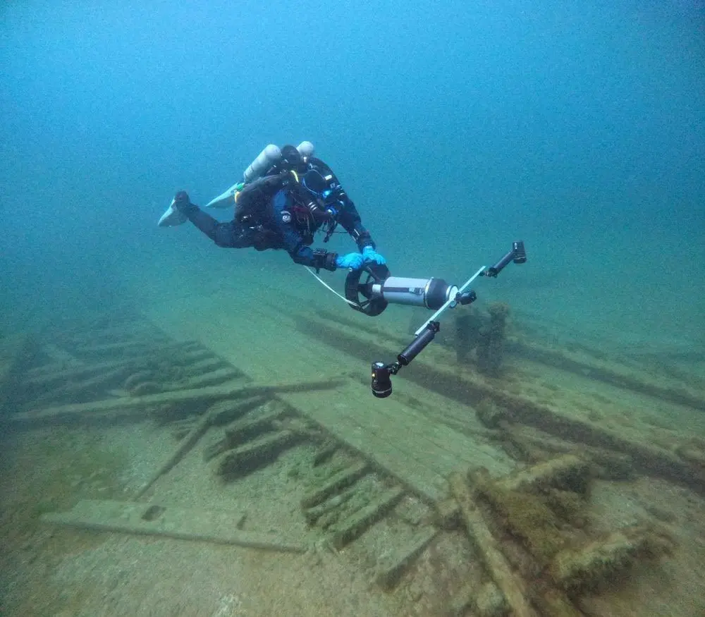 Researchers discover site of 1893 schooner wreck in Lake Michigan in just 50 feet of water