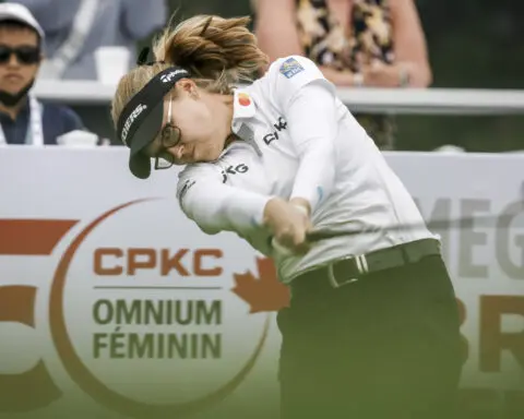 Lauren Coughlin leads LPGA Tour's CPKC Women’s Open in chilly Calgary