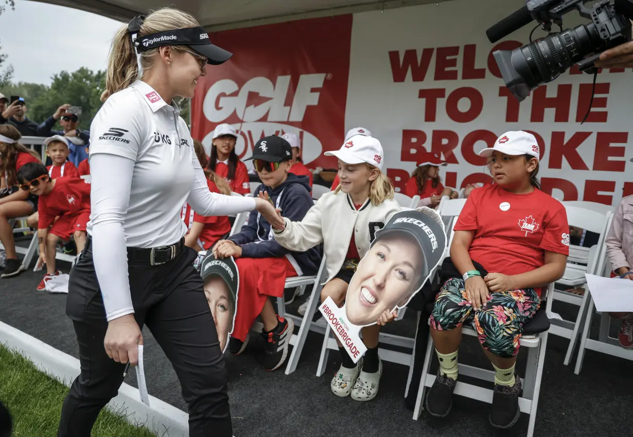 Lauren Coughlin leads LPGA Tour's CPKC Women’s Open in chilly Calgary