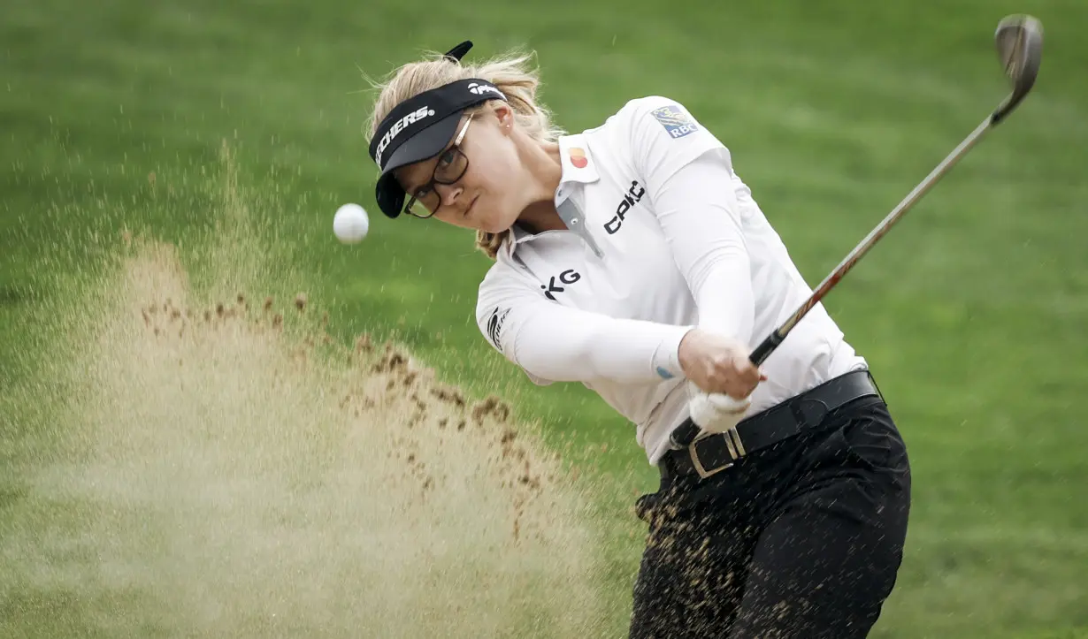 Lauren Coughlin leads LPGA Tour's CPKC Women’s Open in chilly Calgary