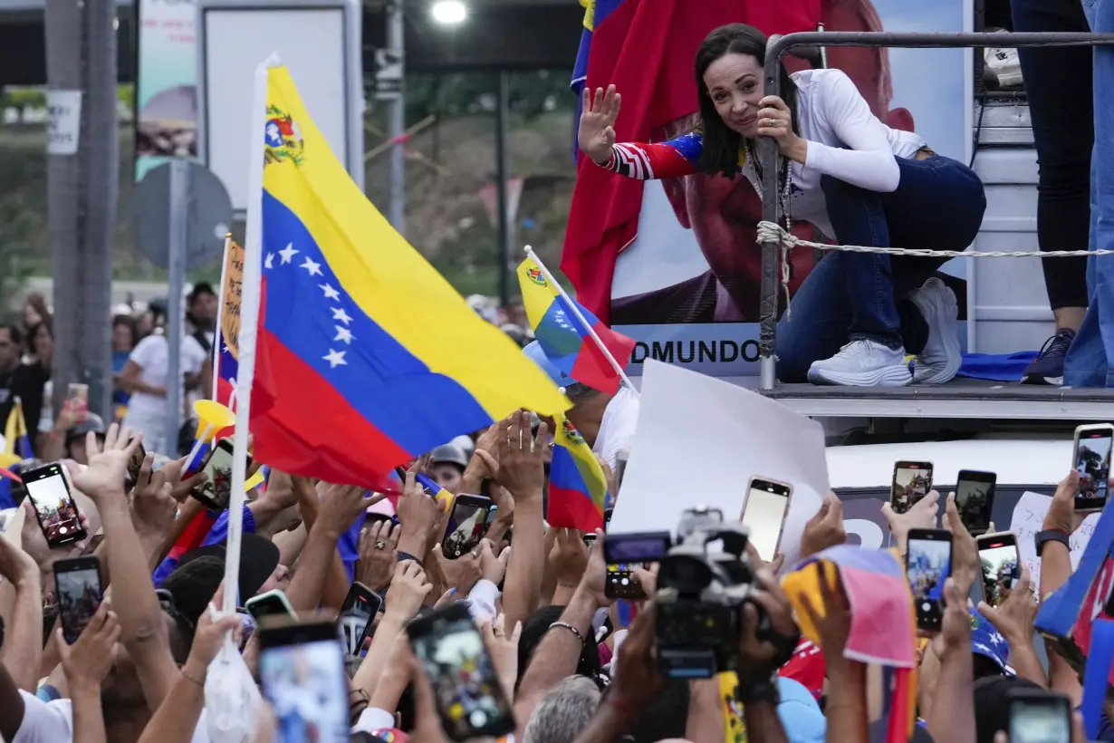 Venezuela's presidential candidates conclude their campaigns ahead of Sunday's election