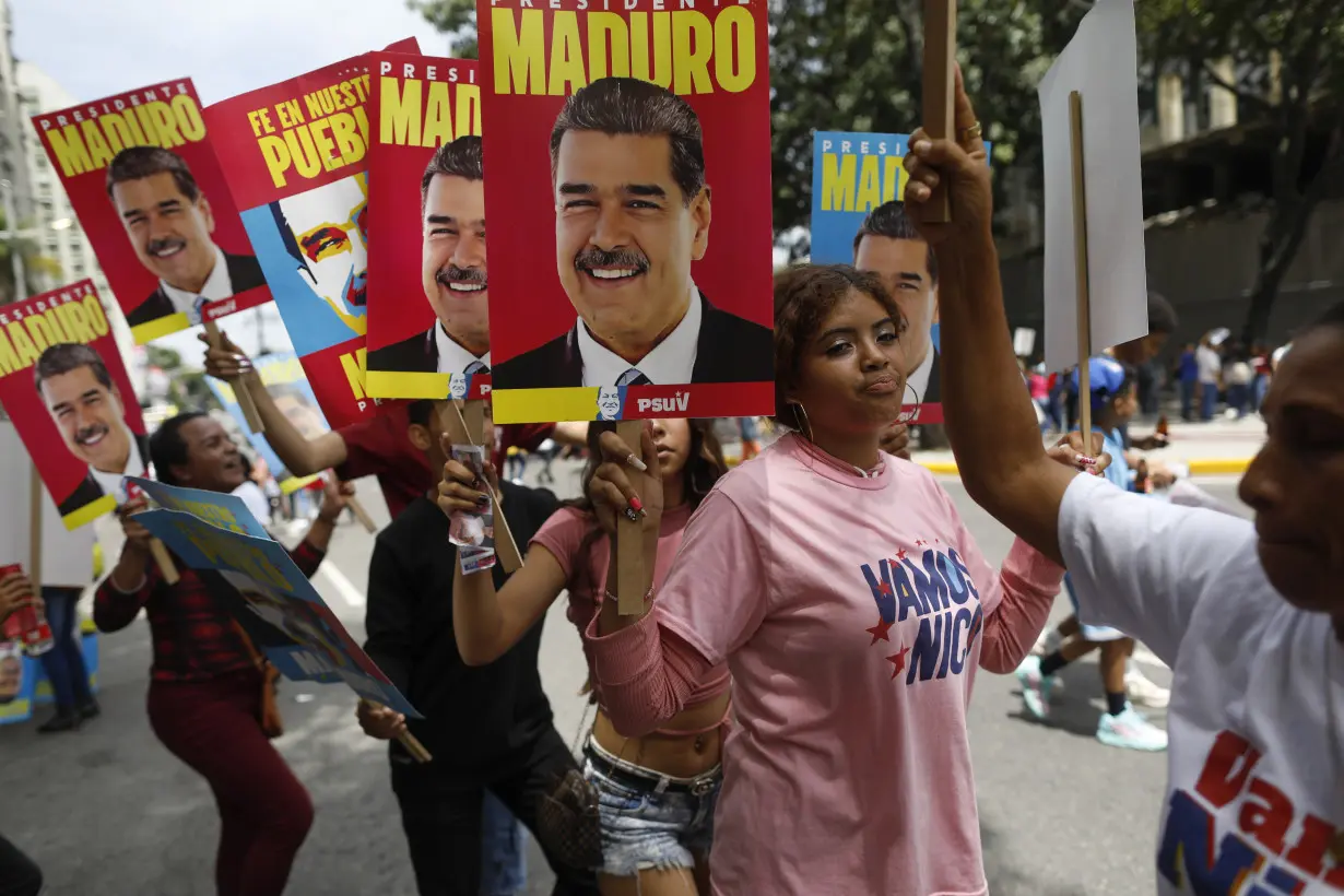 Venezuela's presidential candidates conclude their campaigns ahead of Sunday's election