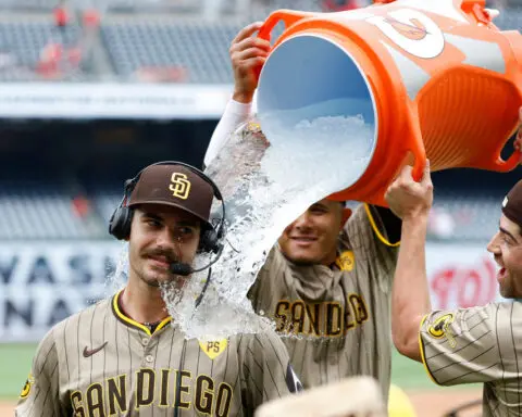 MLB roundup: Padres’ Dylan Cease no-hits Nationals