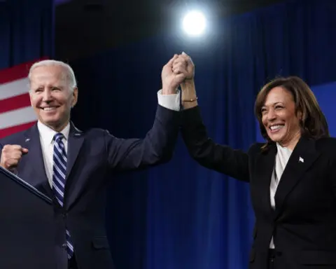 Harris will carry Biden's economic record into the election. She hopes to turn it into an asset