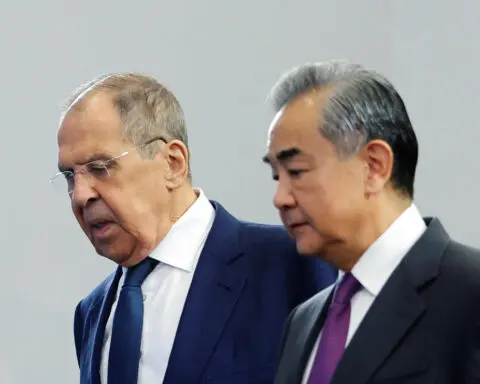 Chinese Foreign Minister Wang pledges to work with Russia on East Asian peace