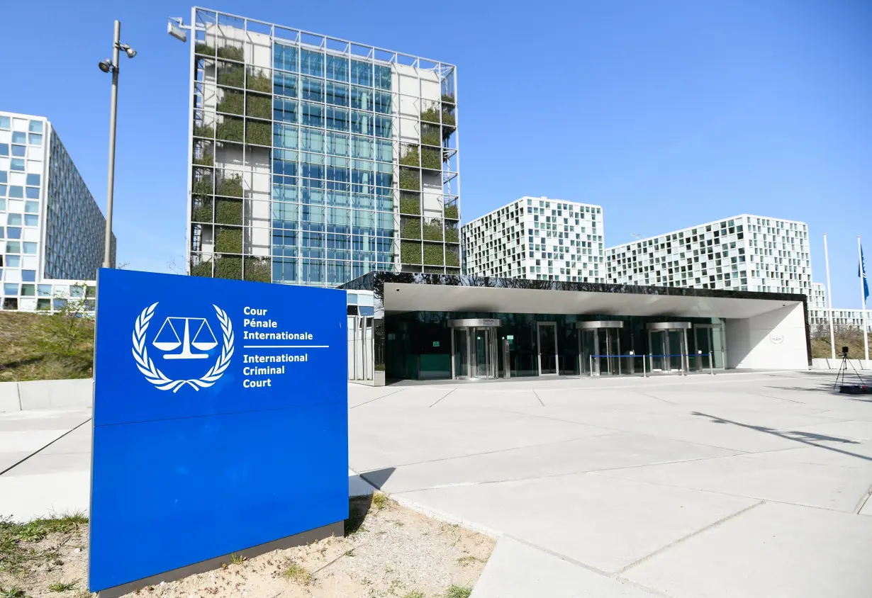 An exterior view of the International Criminal Court in the Hague, Netherlands