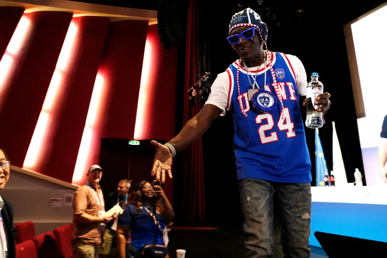 Olympics: Flavor Flav Press Conference