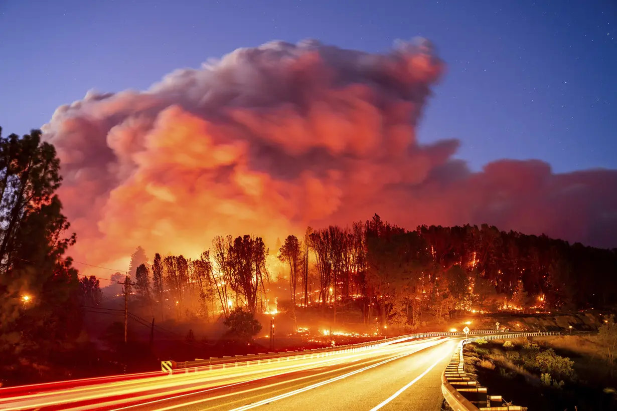 California's largest wildfire explodes in size as fires rage across US West